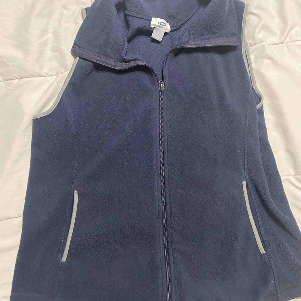 Old Navy Navy Blue Vest